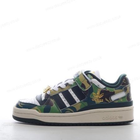 Cheap Adidas Forum 84 Low x BAPE ‘Green’ ID4771