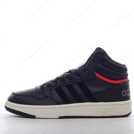 Cheap Adidas Hoops Mid 3.0 ‘Black White Red’ GZ1344
