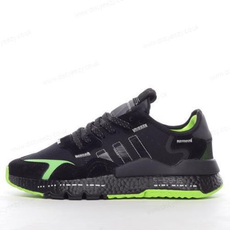 Cheap Adidas Nite Jogger ‘Black Green’ H03249