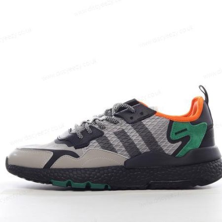 Cheap Adidas Nite Jogger ‘Black Green Orange’ EE5569