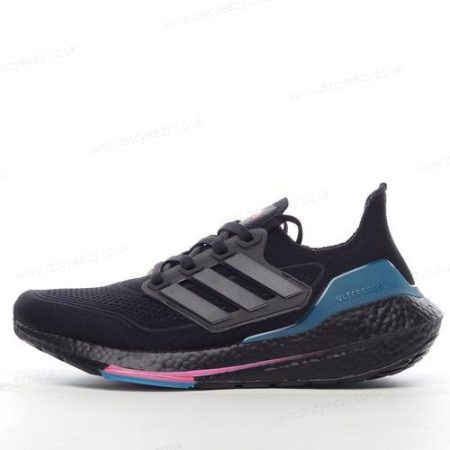 Cheap Adidas Ultra boost 21 ‘Black Blue Pink’ FZ1921