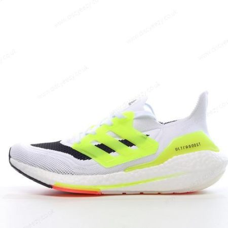 Cheap Adidas Ultra boost 21 ‘White Light Green Black’ FY0377